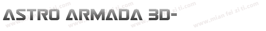 Astro Armada 3D字体转换